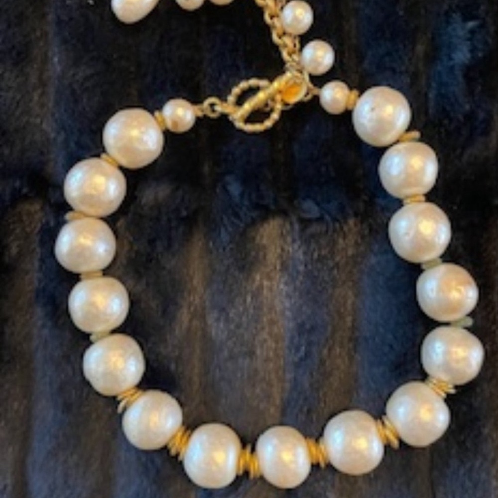 Ivory Beaded Necklace Neiman Marcus